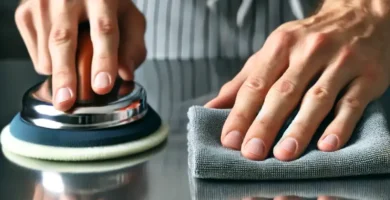 como limpiar acero manchado de acido